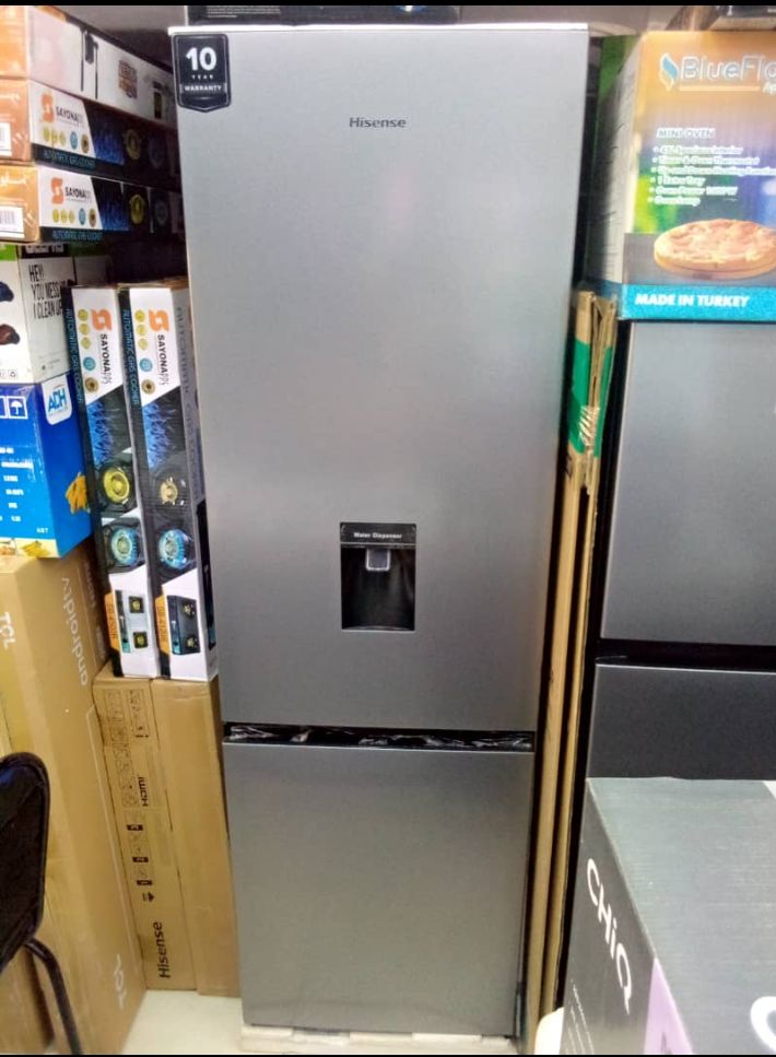Hisense fridge 341 litres a water dispenser