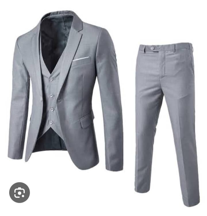 GREY SUIT
