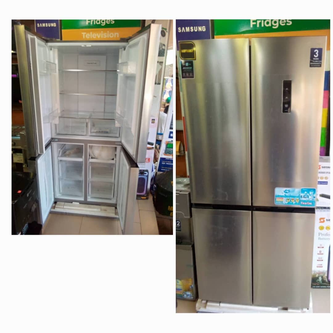 A Four door sayonaps fridge