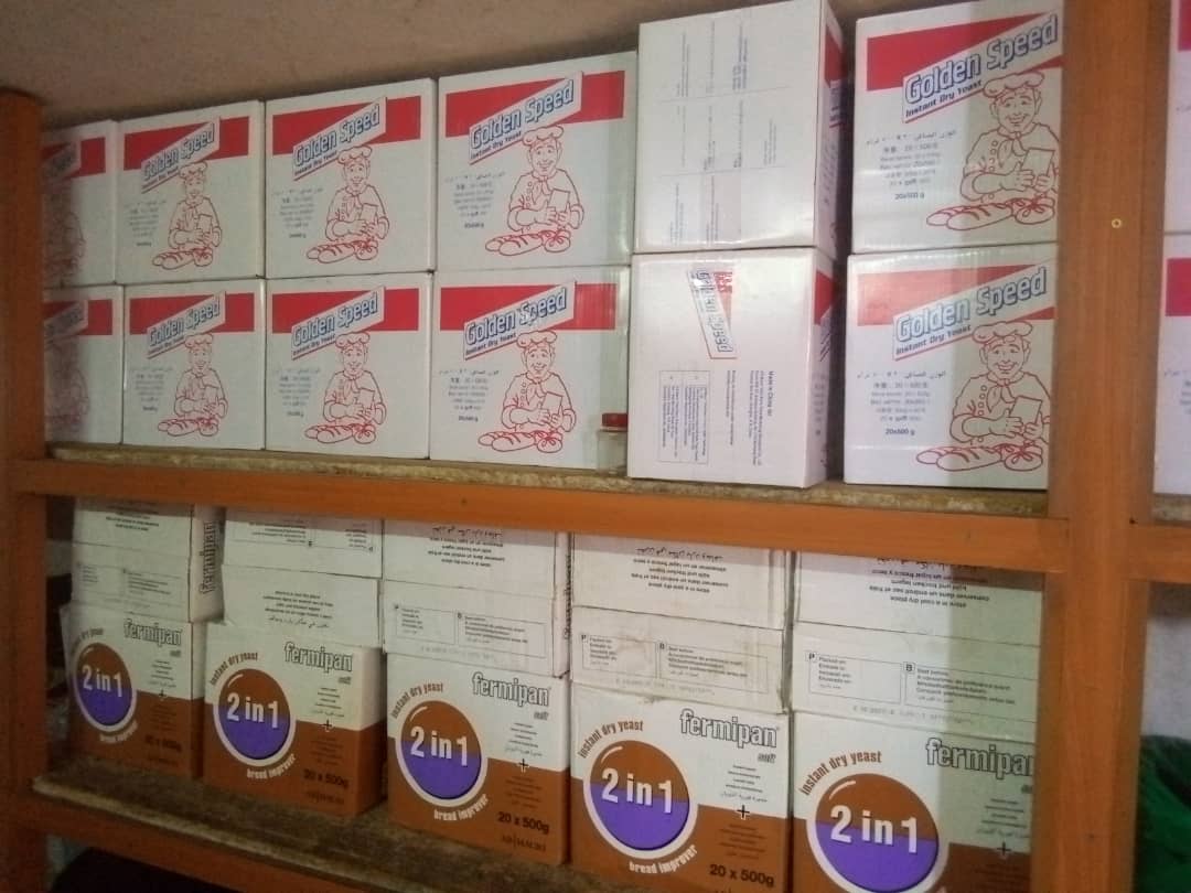 Apackage of both golden speed  yeast and 2in1 yeast