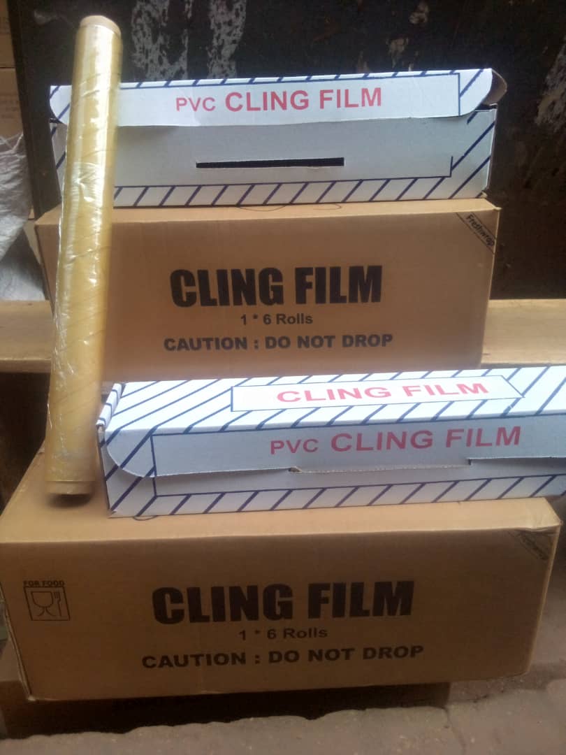Cling film foil