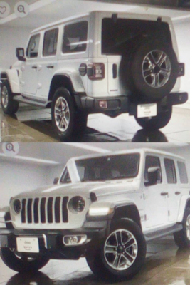 Jeep Wrangler white 2023