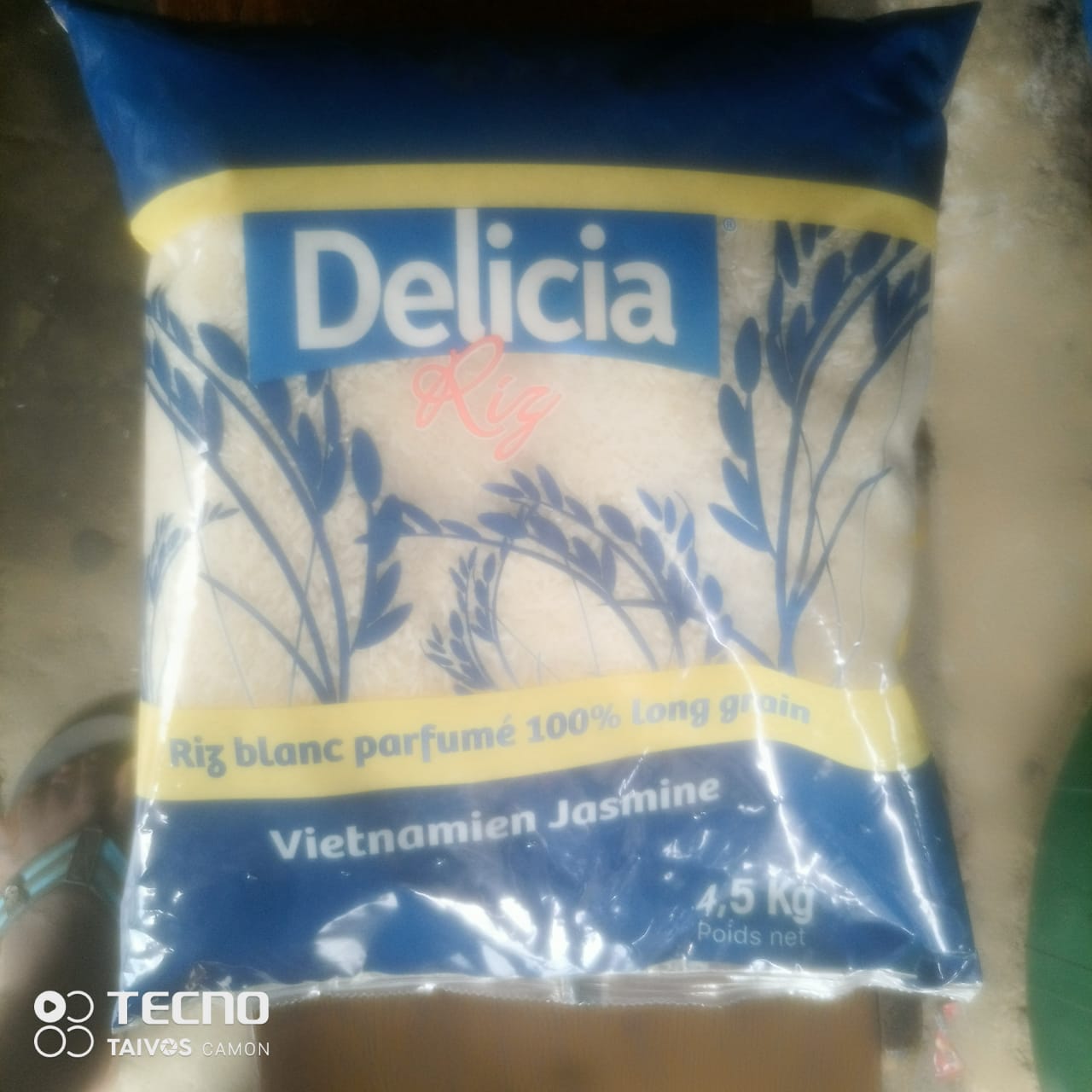PACK 5 SACS RIZ DELICIA ( 22.5 KG X 5)
