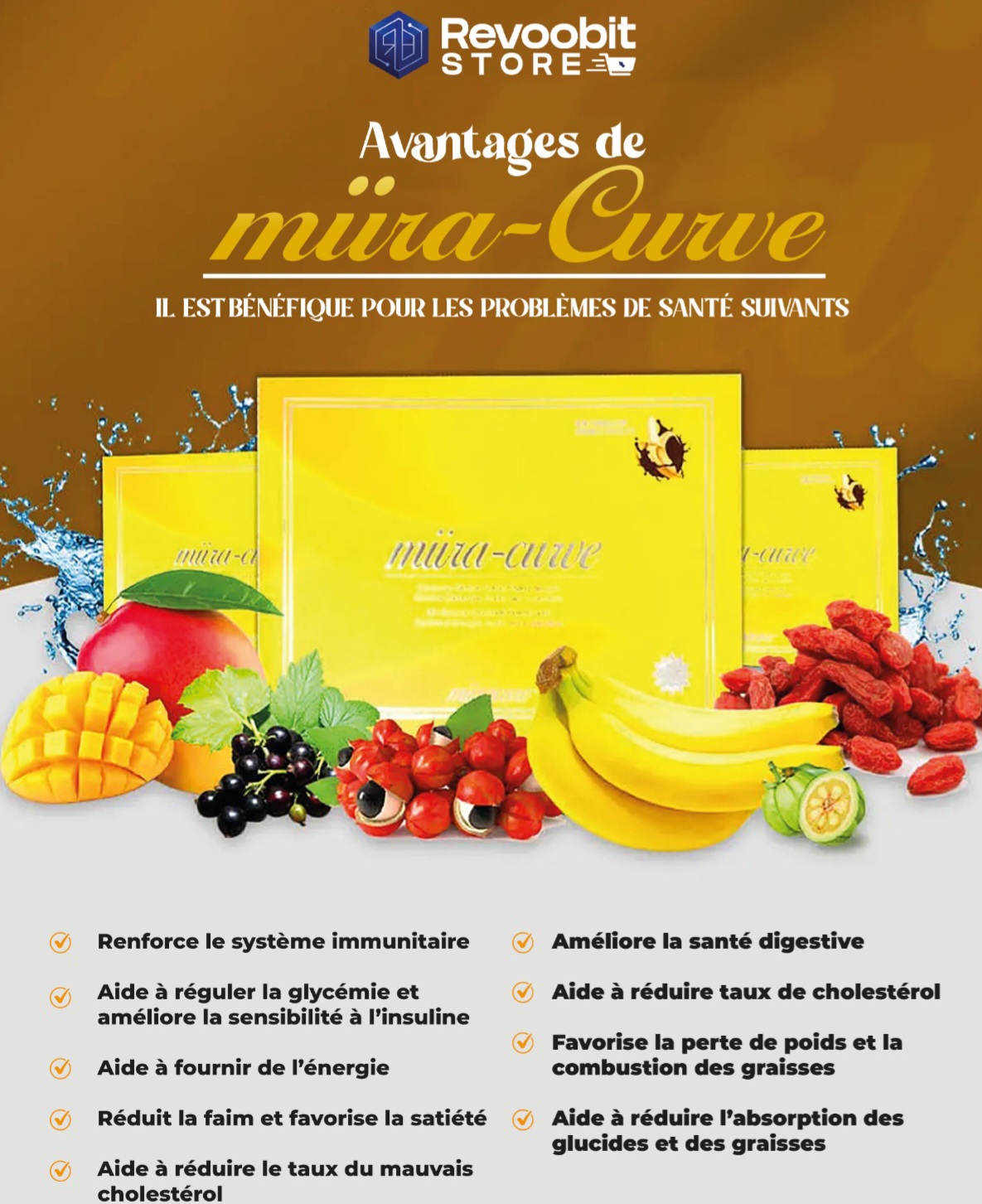 Miira curve (PACK de 10 boites)