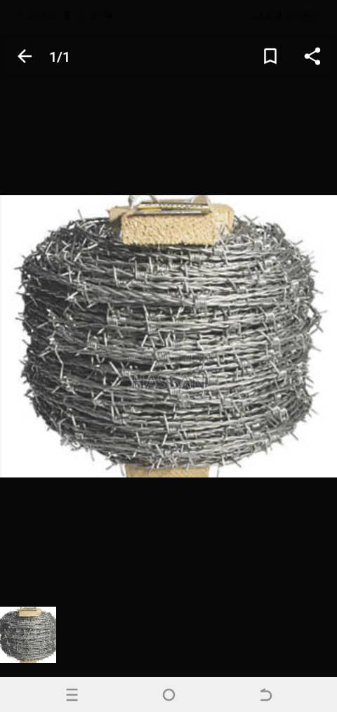 Barbed wire