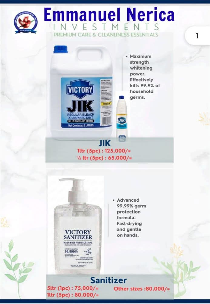 JIK AND SANITIZER