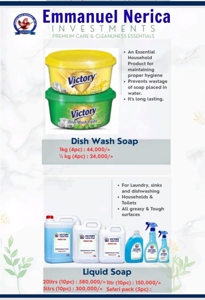 DISH WASH SOAP & LIQUID SOAP