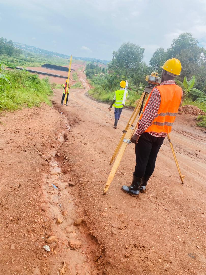 Land surveying services.