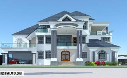 A Seven bedroom house