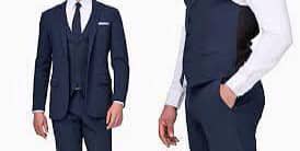 A package of 10 men's suits