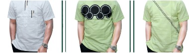 A package of 50 men's shirts