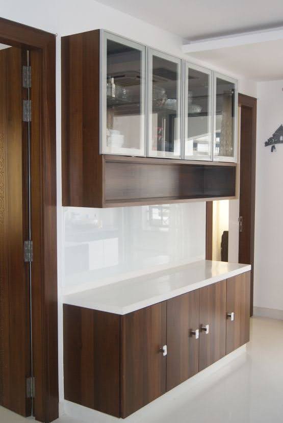 Kitchen cabinets and shelves