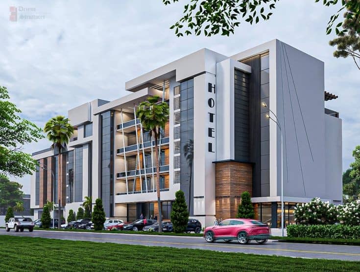 HOTEL BUILDING DESCRIPTION :140 ROOMS