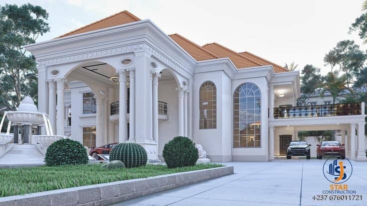 A Seven bedroom house