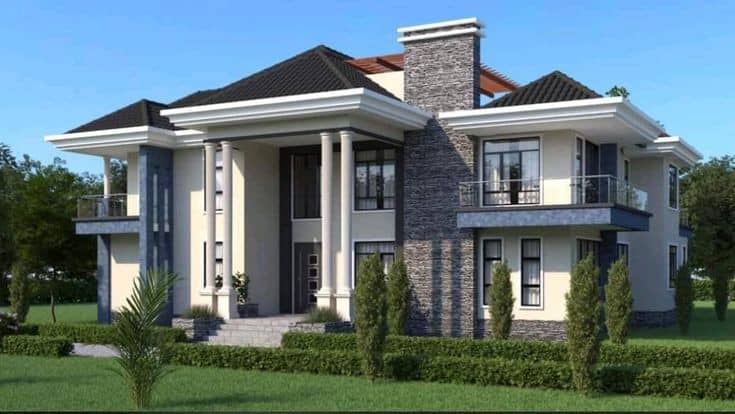 A Seven bedroom house