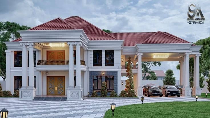 A Six bedroom house