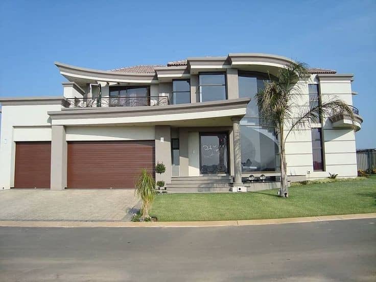 A five bedroom house