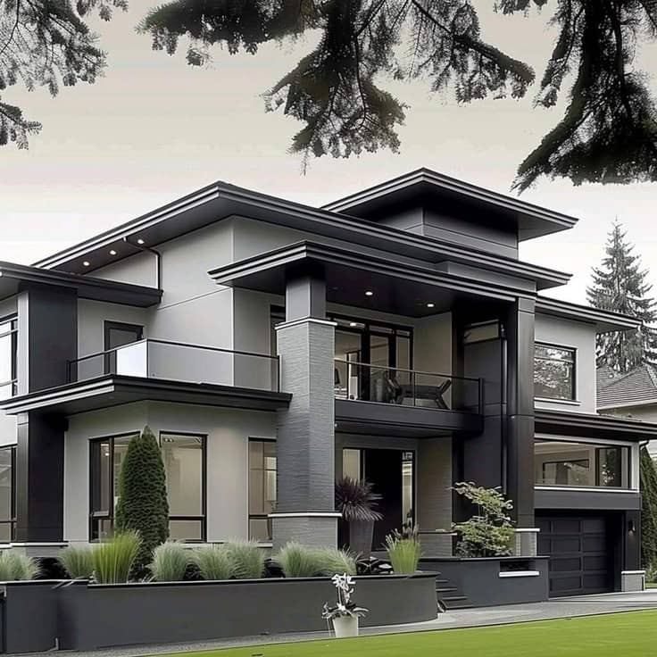 A five bedroom house
