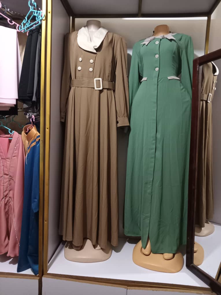 A package of women's dresses