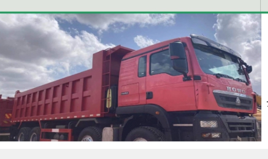 Brand New Howo Two red Sinotrucks 2025