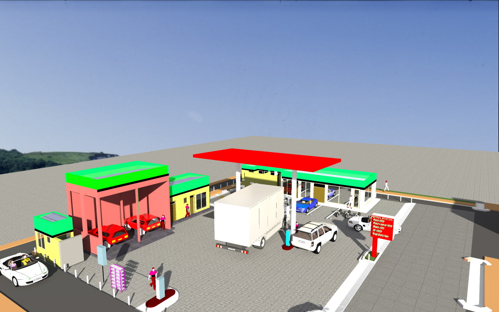 Fuel station