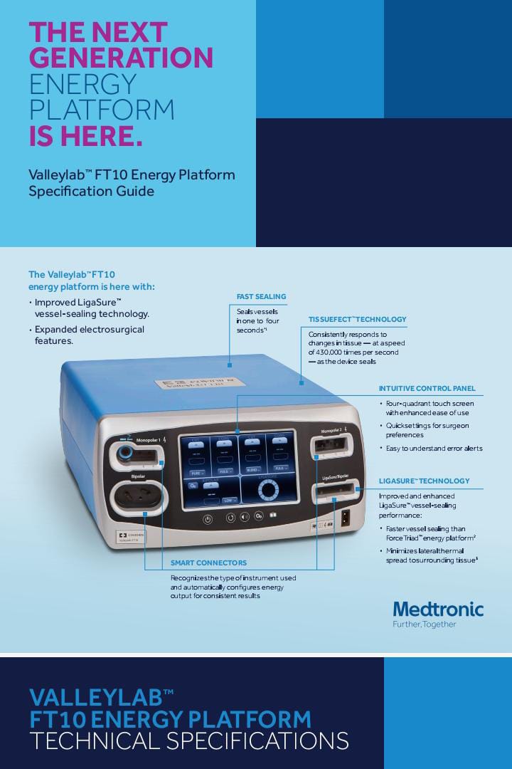 Valleylab™ FT10 Energy Platform