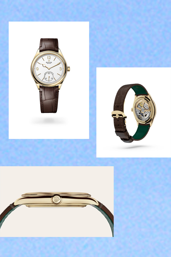 Rolex 1908 39 mm, Or jaune 18 ct, M52508-0006