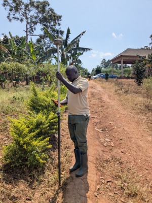 Land surveying services for an acre
