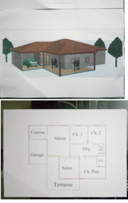 VILLA BASSE 5 PIECES ( TERRAIN NON INCLU )